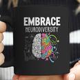 Embrace Neurodiversity Brain Coffee Mug