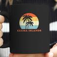 Exuma Bahamas Vintage Sun Surf Throwback Vacation Coffee Mug