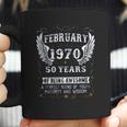 February 1970 50 Years Of Being Awesome Enjoyable Gift 2022 Coffee Mug