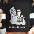 Fla La La Llama Pitbull Is Riding Llama FunnySh Coffee Mug