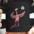 Flamingo Volleyball Spike Serve Player Spiker Women Men Coffee Mug