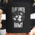 Flat Earth Army Vintage Conspiracy Theory Earthers Gift Coffee Mug