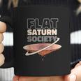 Flat Saturn Society Coffee Mug