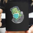 Frankenstein Pandemic Virus Mask Coffee Mug