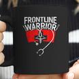 Frontline Warrior Cna Nurse Doctor Healthcare Worker Coffee Mug