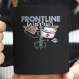 Frontline Warrior Nurse Proud Cna Healthcare Worker Gift Coffee Mug