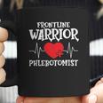 Frontline Warrior Phlebotomist Coffee Mug