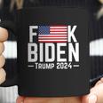 Fuck Biden American Flag Trump 2024 Shirt Coffee Mug