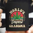 Funny 420 Weed Pot Vintage Matching Worlds Dopest Grandma Coffee Mug