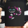 Funny Cheshire Faced Cat Coffee Mug