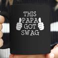 Funny Fathers Day 2018 This Papa Got Swag Coffee Mug