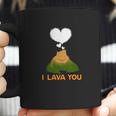 Funny Quote I Lava You Cute Art Coffee Mug