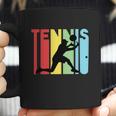 Funny Retro Tennis Logo Coffee Mug