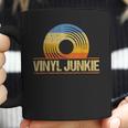 Funny Vinyl Junkie Record Collector Player Dj Coffee Mug