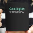 Geologist Rock Star Definition Funny Geology Gifts Coffee Mug