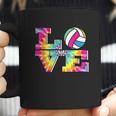 Girls Volleyball Tie Dye Love Colorful For Teenagers Coffee Mug