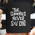 The Goonies Never Say Die Skull Coffee Mug