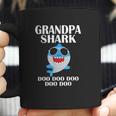 Grandpa Shark Doo Doo Fathers Day Grandpa Christmas Coffee Mug