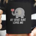 Great Aunt Loves Me Elephant Infant Creeper Coffee Mug