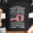 I Am A Groumpy I Served I Sacrificed I Dont Regret Veteran Coffee Mug