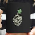 Gus And Spencer Funny Pineapple Psych Coffee Mug