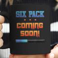 Gym Six Pack Coming Soon Fit Abs By Zany Brainy Coffee Mug