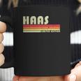 Haas Surname Funny Retro Vintage 80S 90S Birthday Reunion Coffee Mug