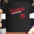 Haase Unlimited Slashers Voorhees 13 Jersey Horror Movie Friday Coffee Mug