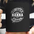 Hanna Funny Surname Family Tree Birthday Reunion Gift Idea Coffee Mug