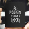 Hard Rock Music Rockin Since 1971 Coffee Mug