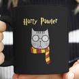 Harry Pawter Funny Magic Cat With Glasses Gift Coffee Mug