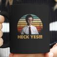 Heck Yes Vintage Napoleon Lovers Dynamite Fan Movie Coffee Mug