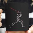 Hema Male Fencing Sketch Coffee Mug