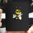 Hero Bee Fighting Logo Coffee Mug