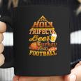 The Holy Trifecta Beer Turkey And Football Coffee Mug