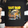 Hot Rod 55 Gasser Blown Jacked Up Flames Car Coffee Mug