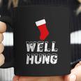 Well Hung Funny Inappropriate Christmas Office Party Ugly Xmas Coffee Mug