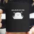 Ice Bear Believes In You Polar Bear Coffee Mug