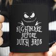 Jack Skellington The Nightmare Before Dutch Bros - Halloween MoviesShirt Hoodie Sweatshirt Coffee Mug