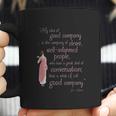 Jane Austen Gifts Persuasion Quote Good Company Coffee Mug