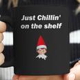 Just Chillin On The Shelf Stoned Elf Funny Christmas Coffee Mug