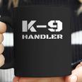 K9 Handler Police Dog Trainer K9 Unit Officer Canine Team Graphic Design Printed Casual Daily Basic Coffee Mug