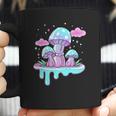 Kawaii Pastel Goth Mushrooms Coffee Mug