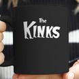 The Kinks Logo Black Shirt Rock Band For Mens Tee Shirt Coffee Mug