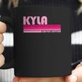 Kyla Name Personalized Retro Vintage 80S 90S Style Coffee Mug