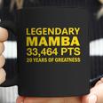 Legendary Mamba Out Farewell Tribute Graphic Design Printed Casual Daily Basic Coffee Mug