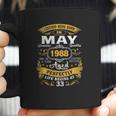 Legends Born In May 1988 33Rd Birthday 33 Years Old Coffee Mug