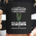 Les Hommes Naissent Libreset Egaux Mais Les Meilleurs Ont Servi Au 11E Regiment De Chasseurs Coffee Mug