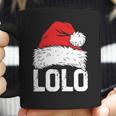 Lolo Santa Christmas Family Xmas Gifts Coffee Mug