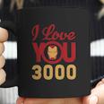 I Love You 3000 Helmet Logo Coffee Mug